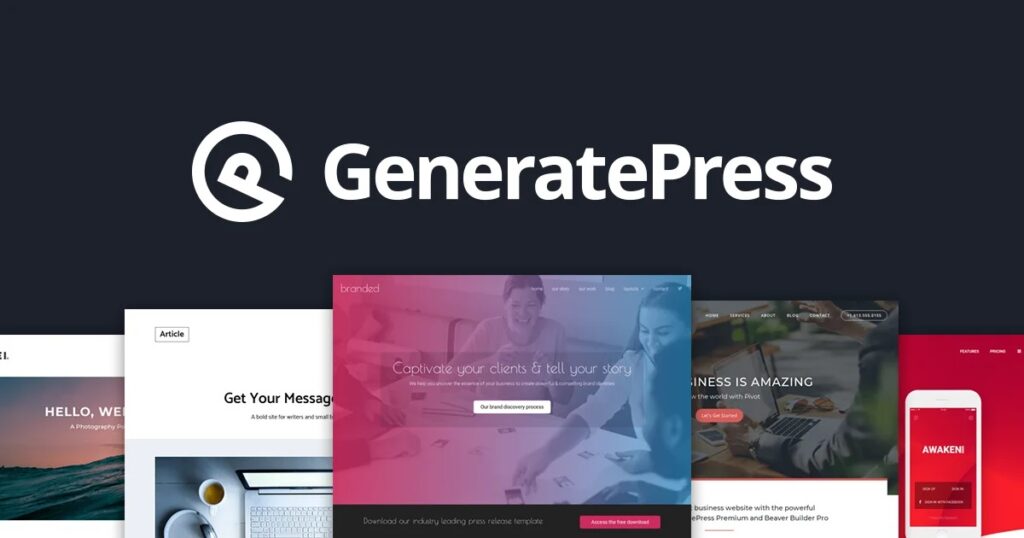 GeneratePress قالب سبک و سریع وردپرس