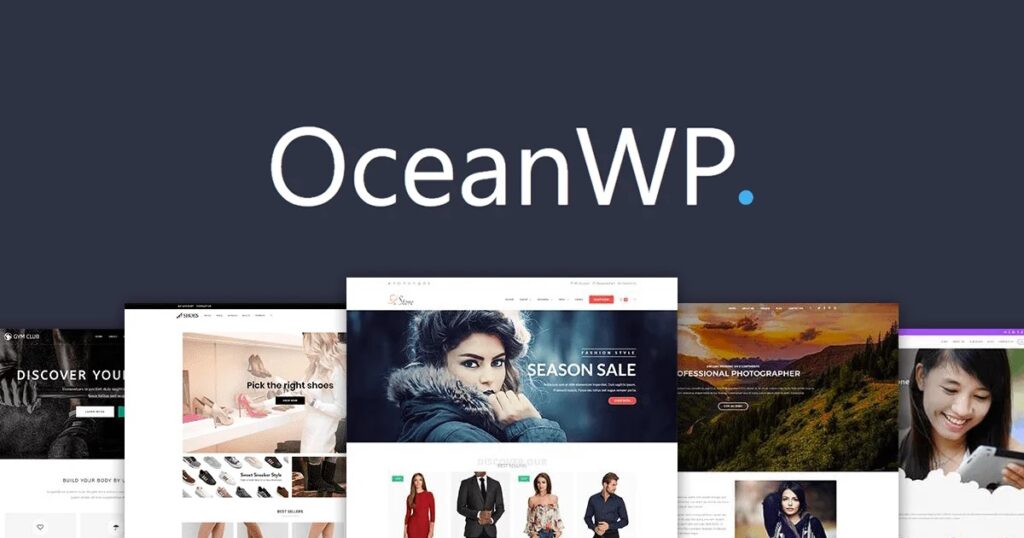 OceanWP یک قالب واکنش‌گرا و سریع 